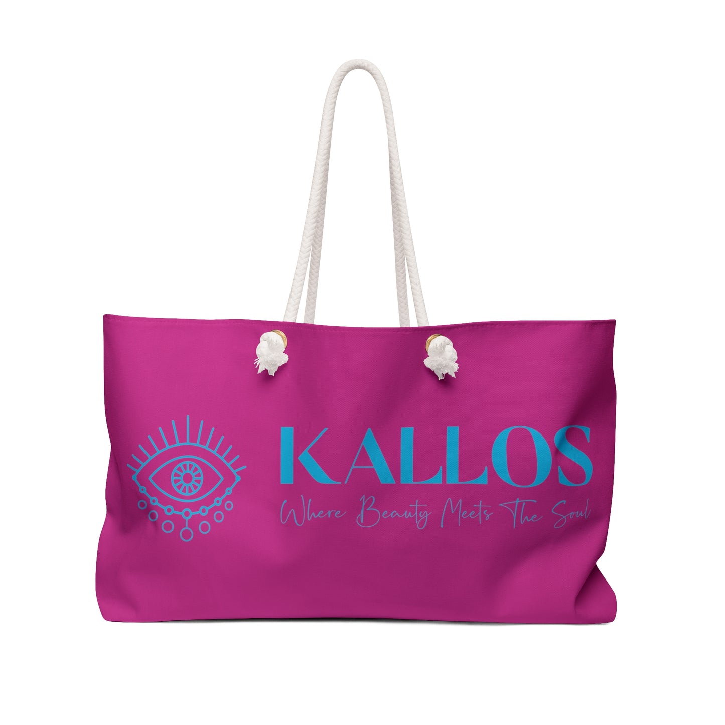 KALLOS Weekender Bag (Hot Pink)