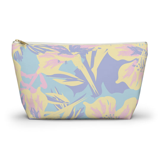 KALLOS Accessory Pouch w T-Bottom - Floral Brush