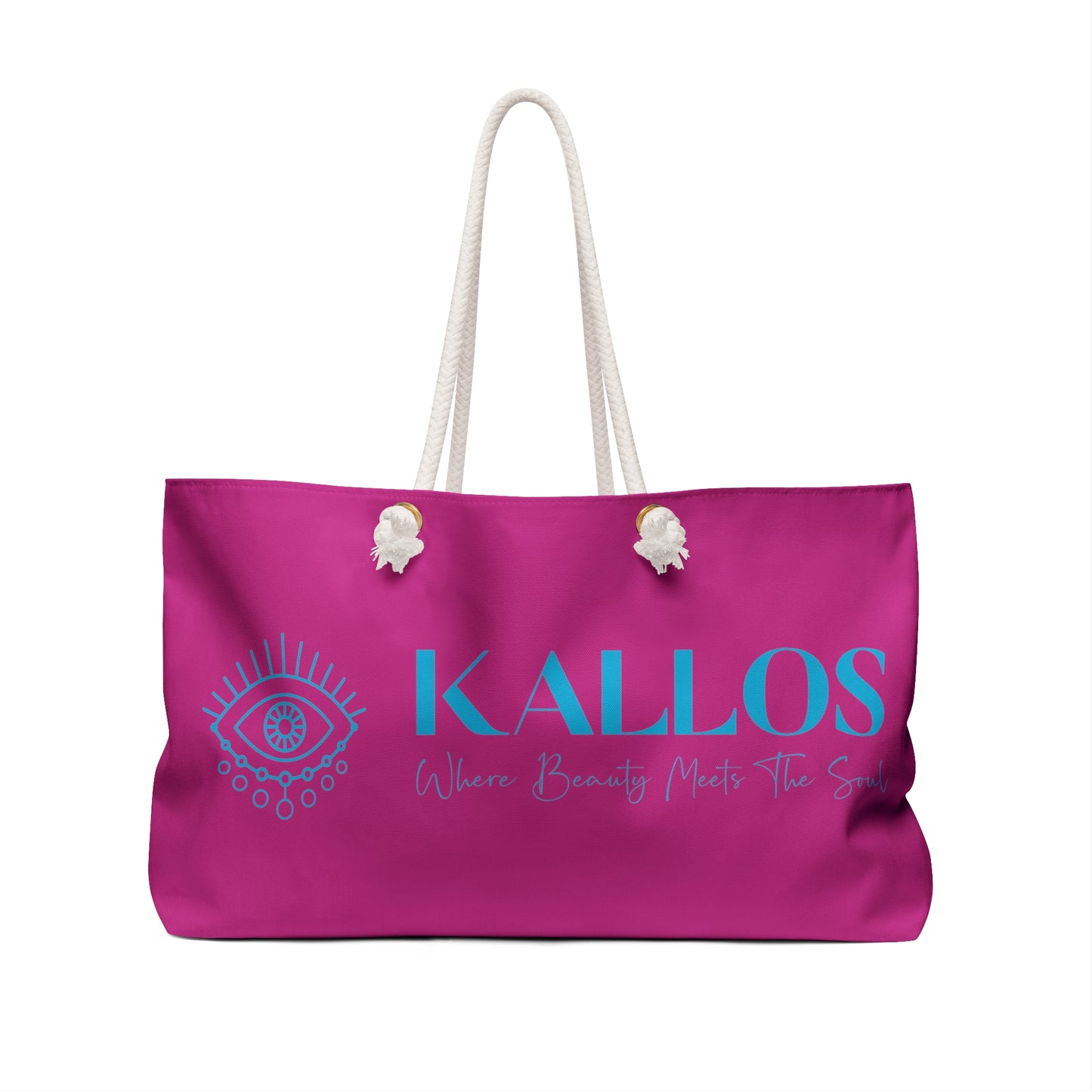 KALLOS Weekender Bag (Hot Pink)