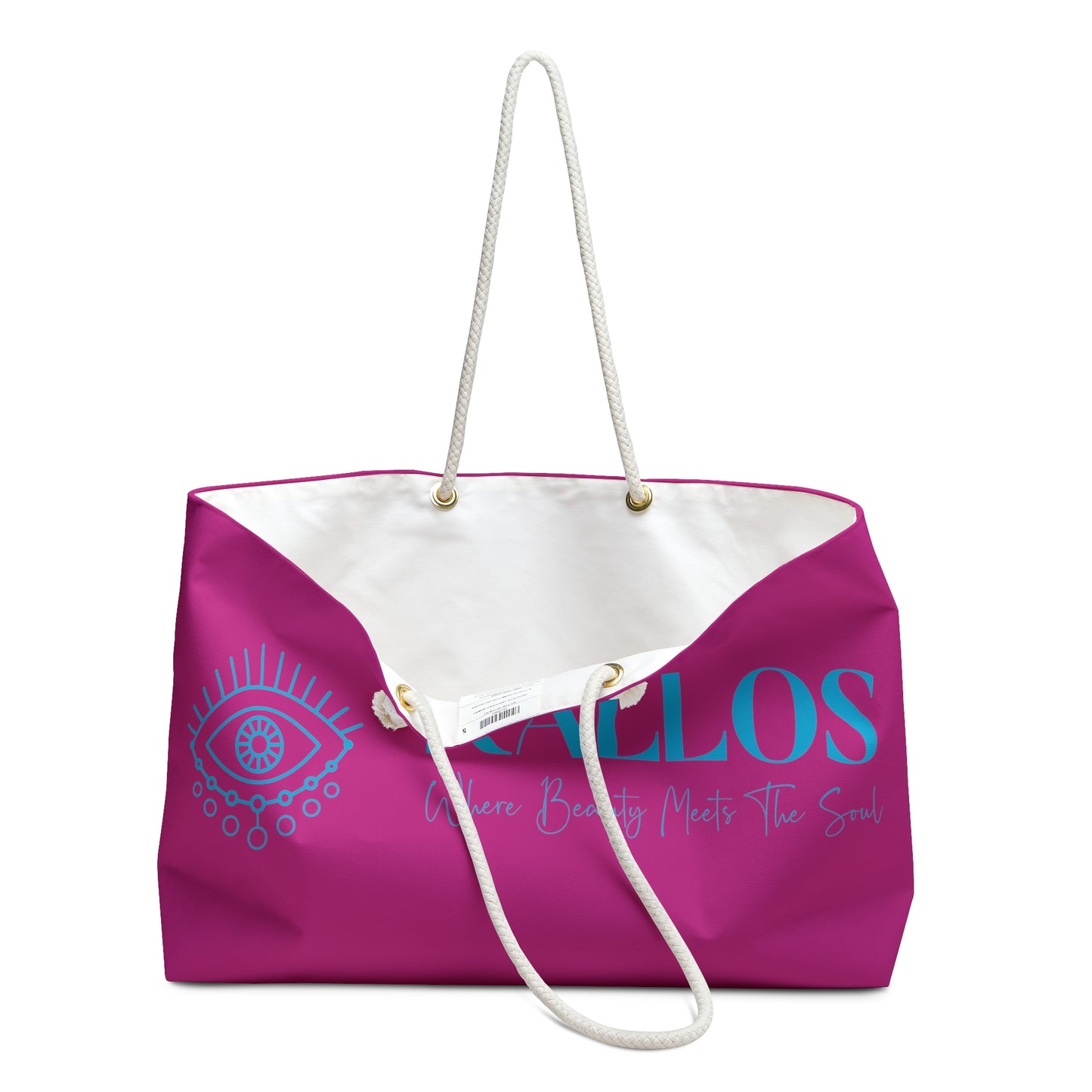 KALLOS Weekender Bag (Hot Pink)