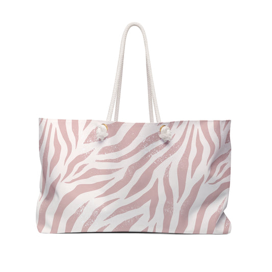 KALLOS Weekender Bag (Pink Zebra)